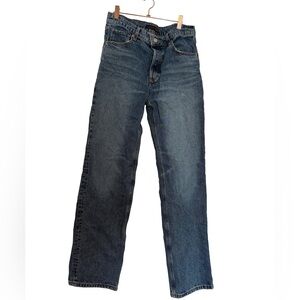 MANGO Mid-rise Straight Jeans Size 4